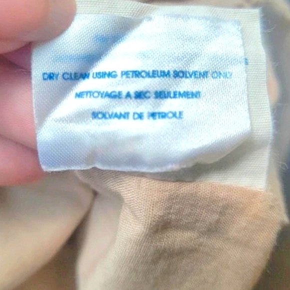 Anthropologie Edme & Esyllte Gilded Lily Tiered Pencil Skirt Beige Shimmer - Picture 5 of 5